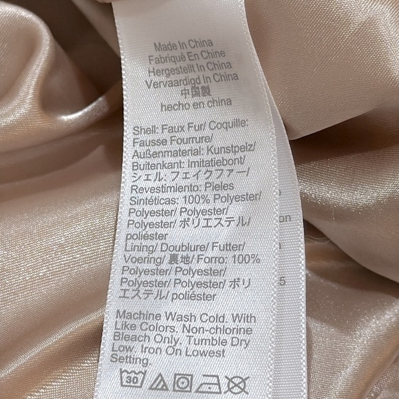 J. Crew Double Breasted Teddy Sherpa Topcoat NWOT SZ XL  BA523 Cream color - Picture 7 of 10